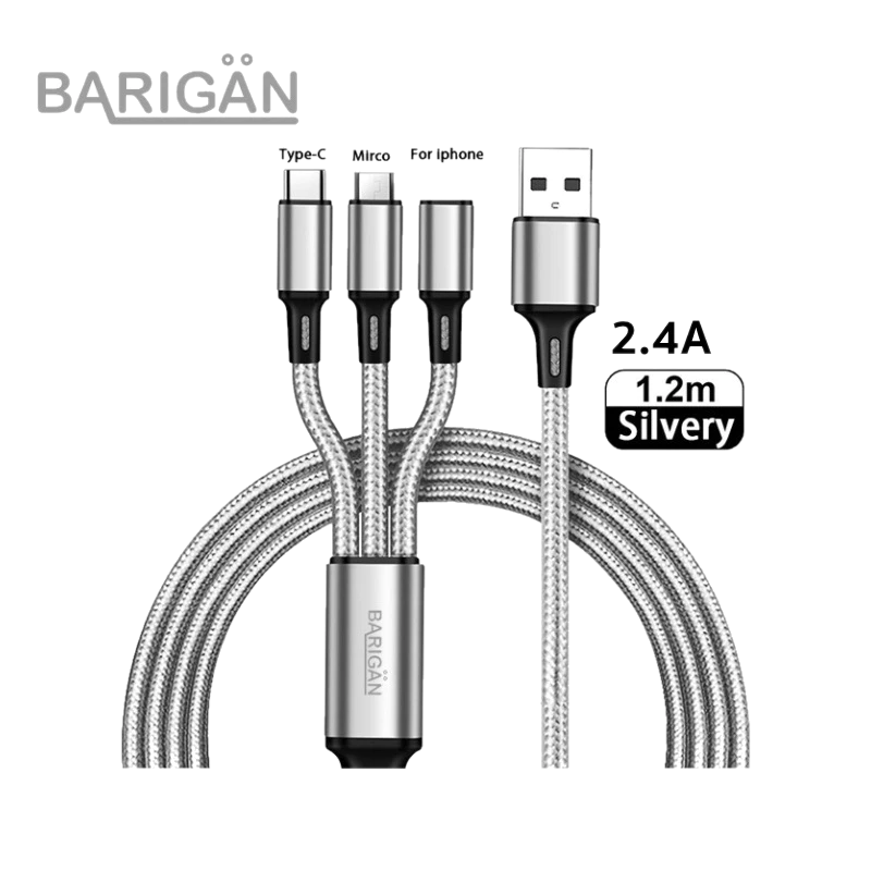 BARIGAN 3 in 1 Charging Cable