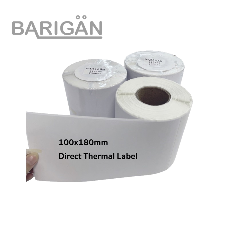 BARIGAN Thermal Label 100×180mm